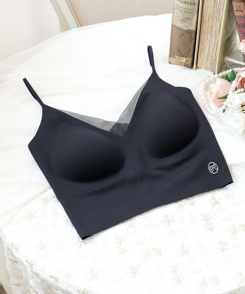 Risa Magli / リサマリ その他インナー・ルームウェア | コッキー シームレスキャミソール（ブラック(019)）