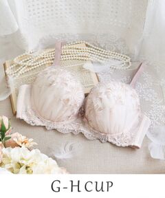 Risa Magli / リサマリ ブラ | リーゼル ブラジャー (G-H) ＜Glamor Bra／バストアップタイプ＞