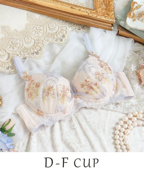 Risa Magli / リサマリ ブラ | アリーシャ ブラジャー (D-F) ＜S Make Type＞（ピンクベージュ(053)）