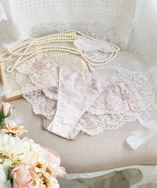 Risa Magli / リサマリ ショーツ | リーゼル レースショーツ（ピンク(071)）