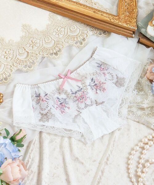 Risa Magli / リサマリ ショーツ | アリーシャ ヒップハング（ホワイト(001)）