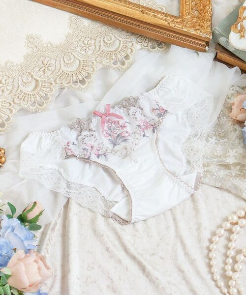 Risa Magli / リサマリ ショーツ | アリーシャ サニタリー（ホワイト(001)）