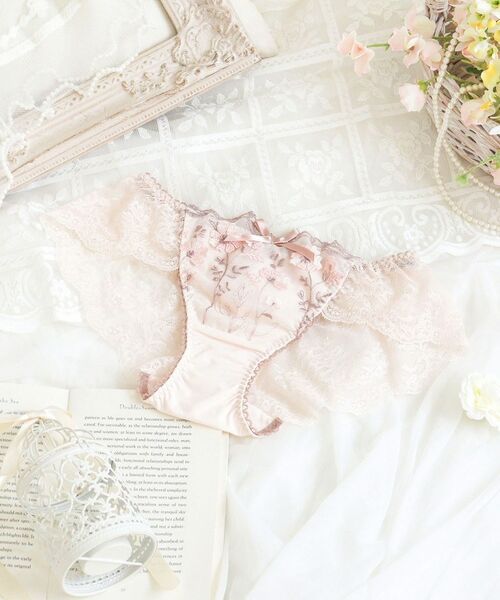 Risa Magli / リサマリ ショーツ | ラーレ レースショーツ（ピンク(071)）