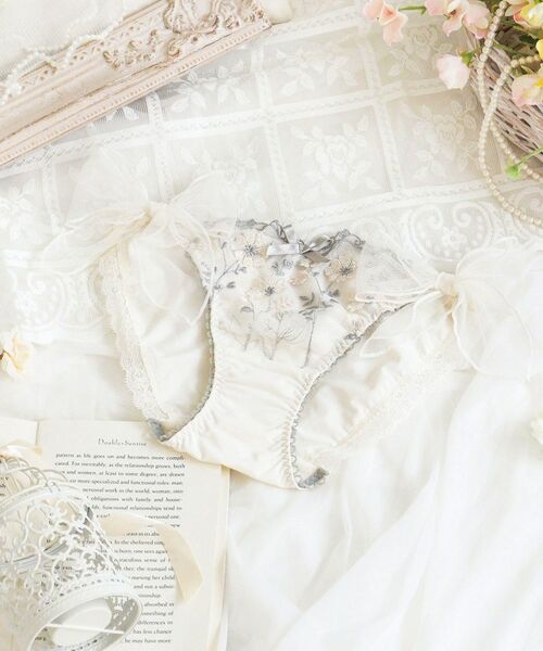 Risa Magli / リサマリ ショーツ | ラーレ リボンショーツ（アイボリー(004)）