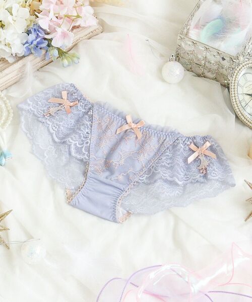 Risa Magli / リサマリ ショーツ | アントーニア レースショーツ（グレー(012)）