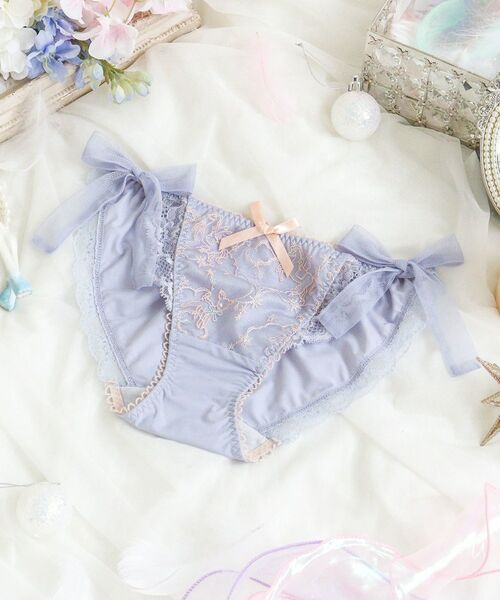 Risa Magli / リサマリ ショーツ | アントーニア リボンショーツ（グレー(012)）