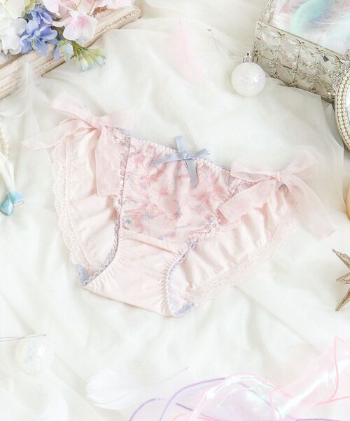 Risa Magli / リサマリ ショーツ | アントーニア リボンショーツ（ピンク(071)）