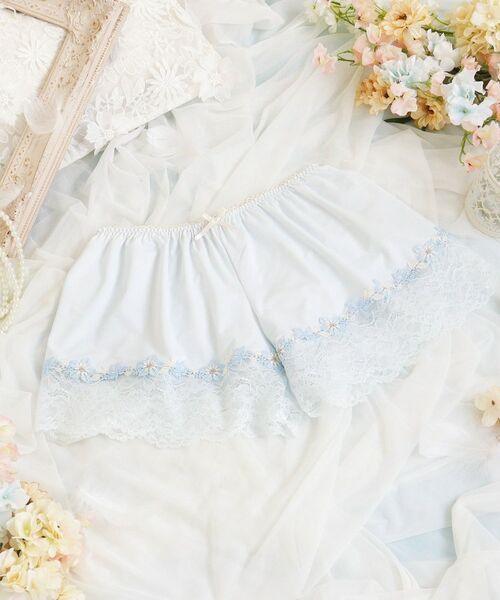 Risa Magli / リサマリ その他インナー・ルームウェア | フェナ タップパンツ（サックスブルー(090)）