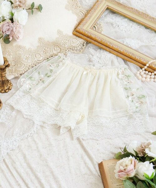 Risa Magli / リサマリ その他インナー・ルームウェア | マルレーン タップパンツ（クリーム(054)）