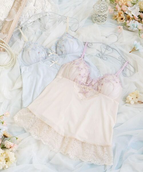 Risa Magli / リサマリ その他インナー・ルームウェア | フェナ カップ付キャミソール | 詳細1