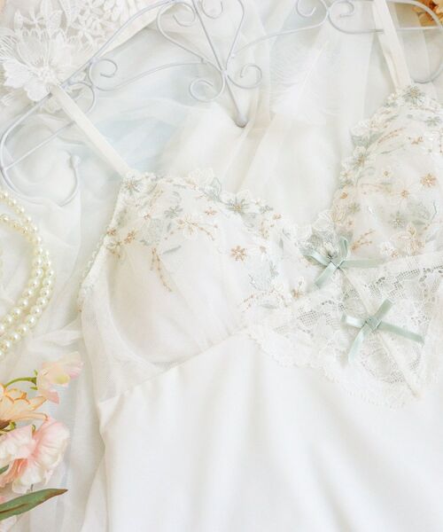 Risa Magli / リサマリ その他インナー・ルームウェア | フェナ カップ付キャミソール | 詳細3