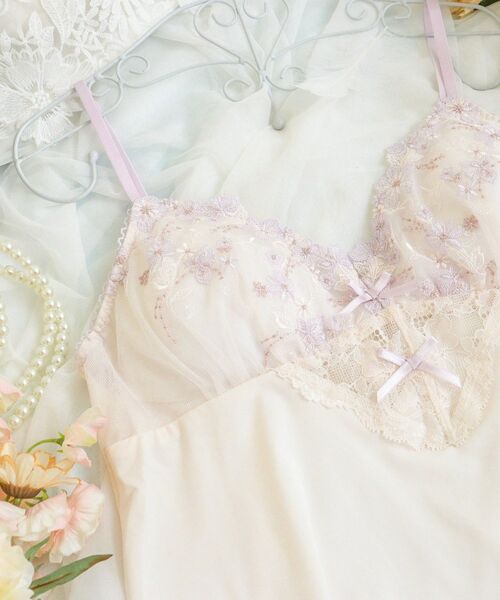 Risa Magli / リサマリ その他インナー・ルームウェア | フェナ カップ付キャミソール | 詳細4