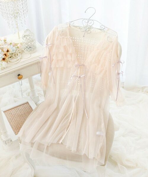 Risa Magli / リサマリ その他インナー・ルームウェア | フェナ カーディガン（ピンク(071)）