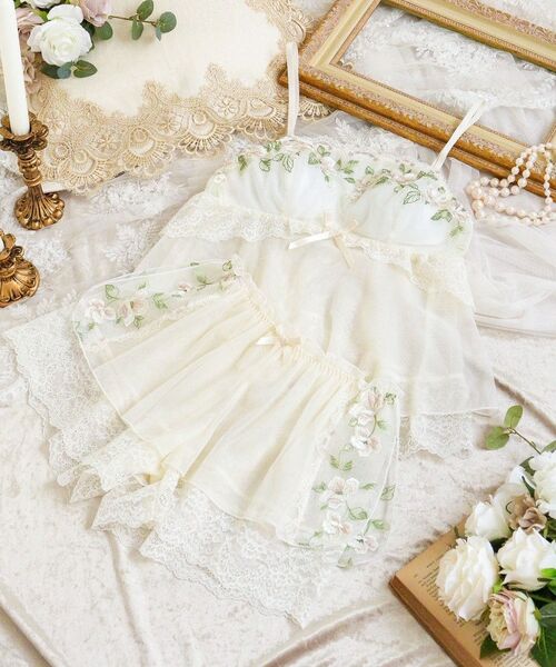 Risa Magli / リサマリ その他インナー・ルームウェア | マルレーン カップ付キャミソール | 詳細17