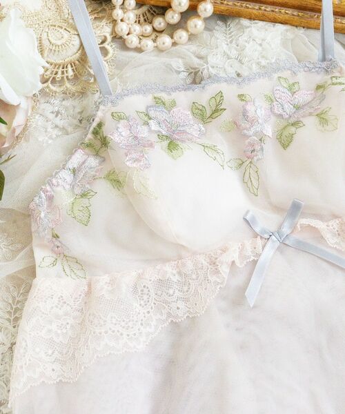 Risa Magli / リサマリ その他インナー・ルームウェア | マルレーン カップ付キャミソール | 詳細4