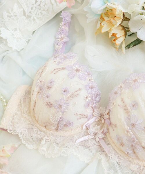 Risa Magli / リサマリ ブラ | フェナ ブラジャー (B-C) ＜Sweet Rich（スウィートリッチ）＞ | 詳細7