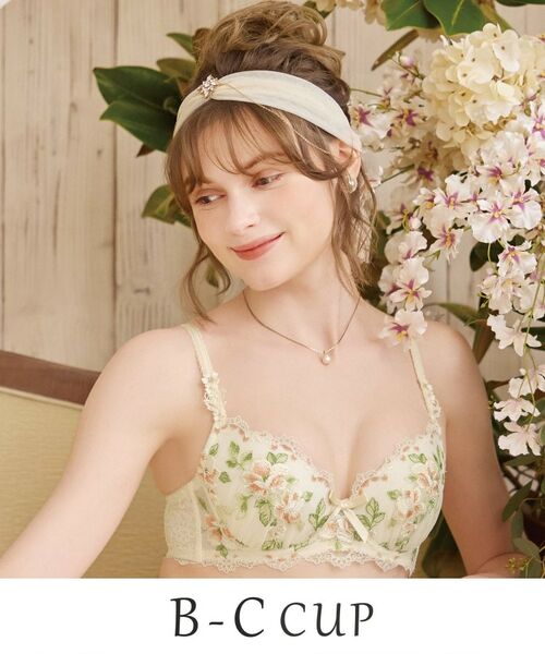 Risa Magli / リサマリ ブラ | マルレーン ブラジャー (B-C) ＜S Make Type＞（クリーム(054)）