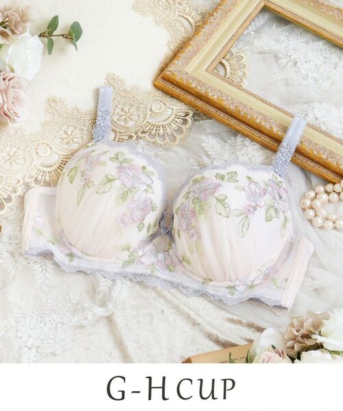 Risa Magli / リサマリ ブラ | マルレーン ブラジャー (G-H) ＜S Make Type＞（ピンク(071)）