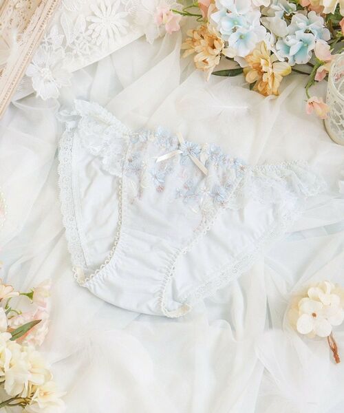 Risa Magli / リサマリ ショーツ | フェナ ノーマルショーツ（サックスブルー(090)）