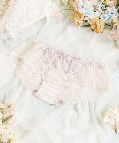 Risa Magli / リサマリ ショーツ | フェナ レースショーツ（ピンク(071)）