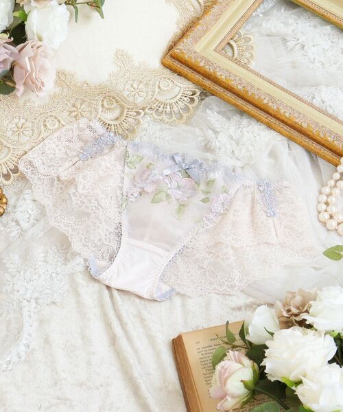 Risa Magli / リサマリ ショーツ | マルレーン レースショーツ（ピンク(071)）