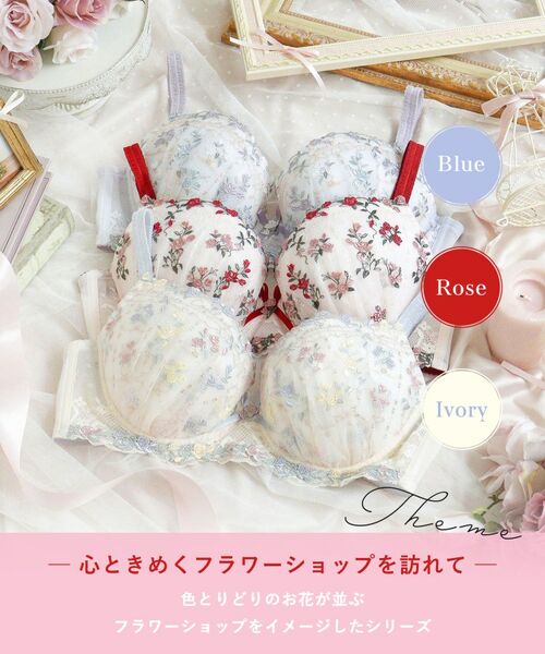 Risa Magli / リサマリ ブラ | エステル ブラジャー （G－I） ＜Glamor Bra／バストアップタイプ＞ | 詳細1