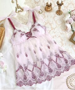 Risa Magli / リサマリ その他インナー・ルームウェア | シャノン カップ付ロングキャミソール