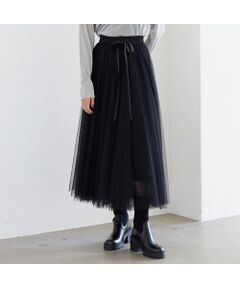 【人気アイテム追加】チュールロングスカート