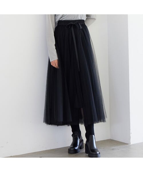 R-ISM / リズム ミニ・ひざ丈スカート | 【人気アイテム追加】チュールロングスカート | 詳細7