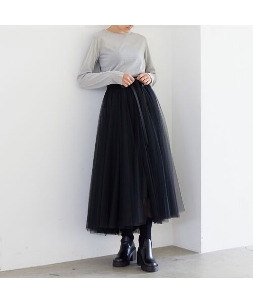 R-ISM / リズム ミニ・ひざ丈スカート | 【人気アイテム追加】チュールロングスカート | 詳細8