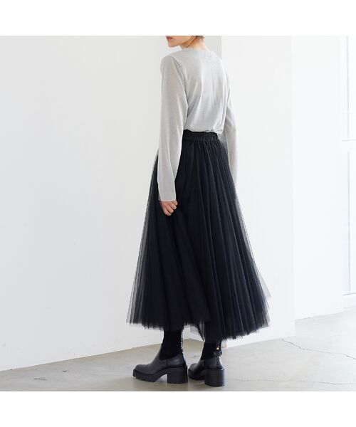 R-ISM / リズム ミニ・ひざ丈スカート | 【人気アイテム追加】チュールロングスカート | 詳細10