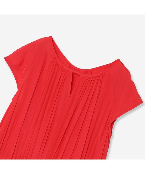 R-ISM / リズム ミニ丈・ひざ丈ワンピース | 【洗える】ブロックギャザーワンピース | 詳細8