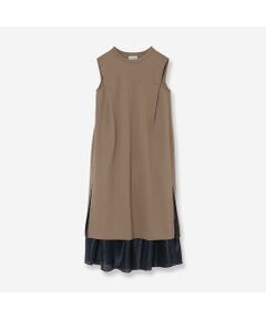 R-ISM / リズム ミニ丈・ひざ丈ワンピース | 【接触冷感・UVカット】シャイニーペチコンビジャージーワンピース