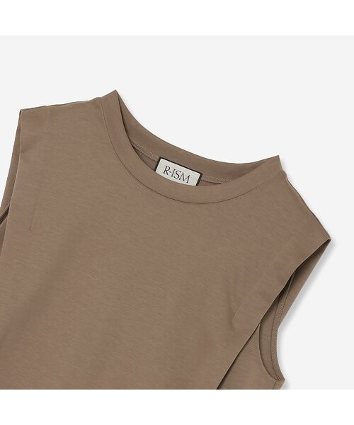 R-ISM / リズム ミニ丈・ひざ丈ワンピース | 【接触冷感・UVカット】シャイニーペチコンビジャージーワンピース | 詳細7