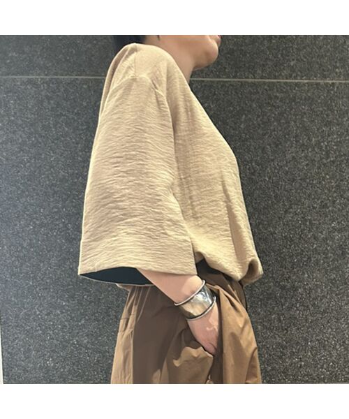 R-ISM / リズム シャツ・ブラウス | 【洗える】クルーネックTブラウス | 詳細1