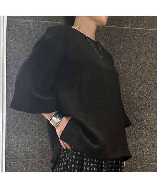 R-ISM / リズム シャツ・ブラウス | 【洗える】クルーネックTブラウス | 詳細3