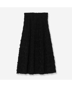 R-ISM / リズム ミニ・ひざ丈スカート | 【洗える・S/M/Lサイズあり】ロングヘアージャカードスカート