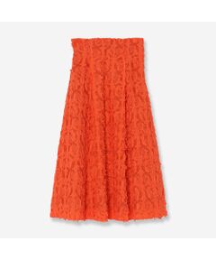 R-ISM / リズム ミニ・ひざ丈スカート | 【洗える・S/M/Lサイズあり】ロングヘアージャカードスカート