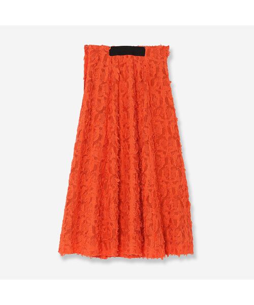 R-ISM / リズム ミニ・ひざ丈スカート | 【洗える・S/M/Lサイズあり】ロングヘアージャカードスカート | 詳細4