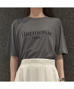 R-ISM / リズム カットソー | 【接触冷感】シアーロゴTシャツ【Harmonic Flow】