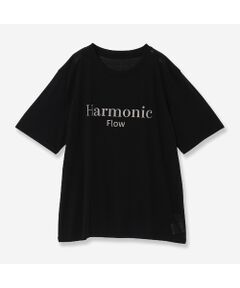 R-ISM / リズム カットソー | 【接触冷感】シアーロゴTシャツ【Harmonic Flow】