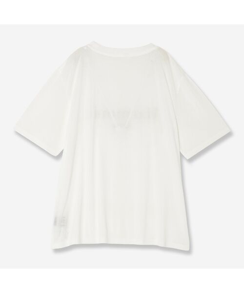 R-ISM / リズム カットソー | 【接触冷感】シアーロゴTシャツ【Harmonic Flow】 | 詳細1