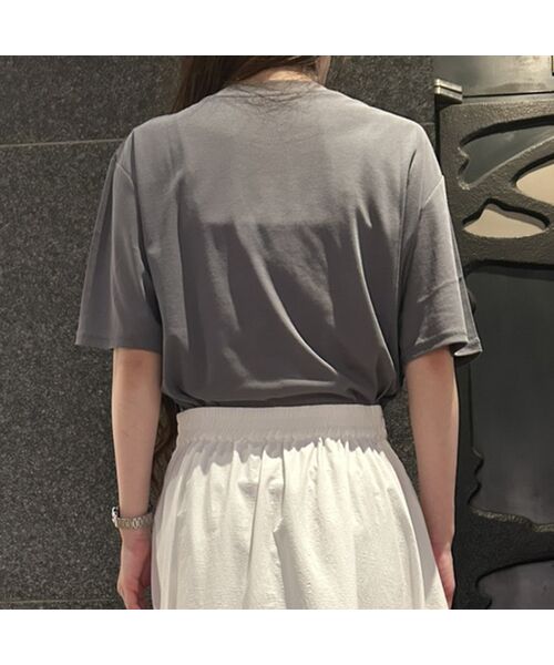 R-ISM / リズム カットソー | 【接触冷感】シアーロゴTシャツ【Harmonic Flow】 | 詳細5