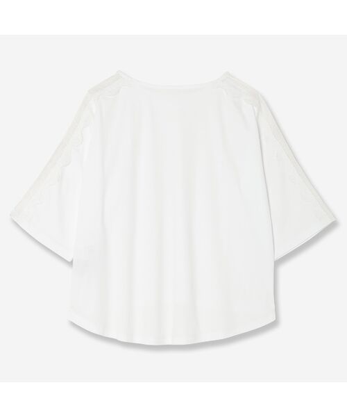 R-ISM / リズム カットソー | 【洗える】レースコンビTシャツ | 詳細1