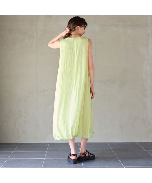 R-ISM / リズム ミニ丈・ひざ丈ワンピース | 【撥水・接触冷感・速乾・UVカット】バルーンヘムワンピース | 詳細7