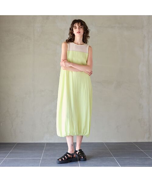 R-ISM / リズム ミニ丈・ひざ丈ワンピース | 【撥水・接触冷感・速乾・UVカット】バルーンヘムワンピース | 詳細9