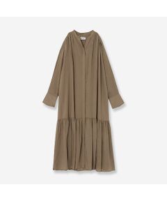 R-ISM / リズム ミニ丈・ひざ丈ワンピース | 【吸湿速乾】バンドカラーシャツワンピース