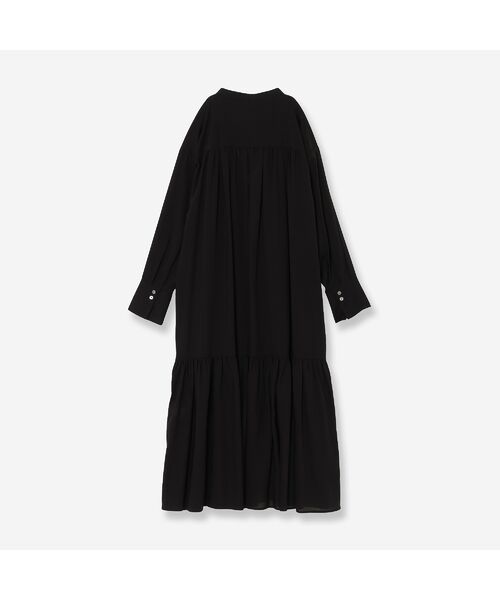 R-ISM / リズム ミニ丈・ひざ丈ワンピース | 【吸湿速乾】バンドカラーシャツワンピース | 詳細4