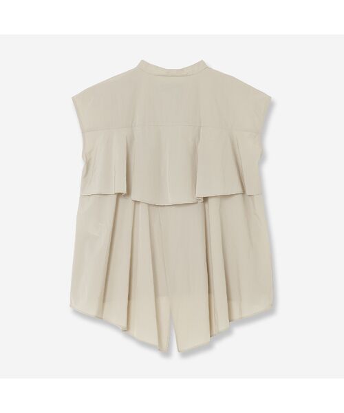 R-ISM / リズム シャツ・ブラウス | 【セットアップ対応】【撥水加工・接触冷感】バックフリルイージーブラウス | 詳細1