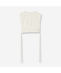 R-ISM / リズム ベスト | 【洗える】ドットモチーフチュールベスト